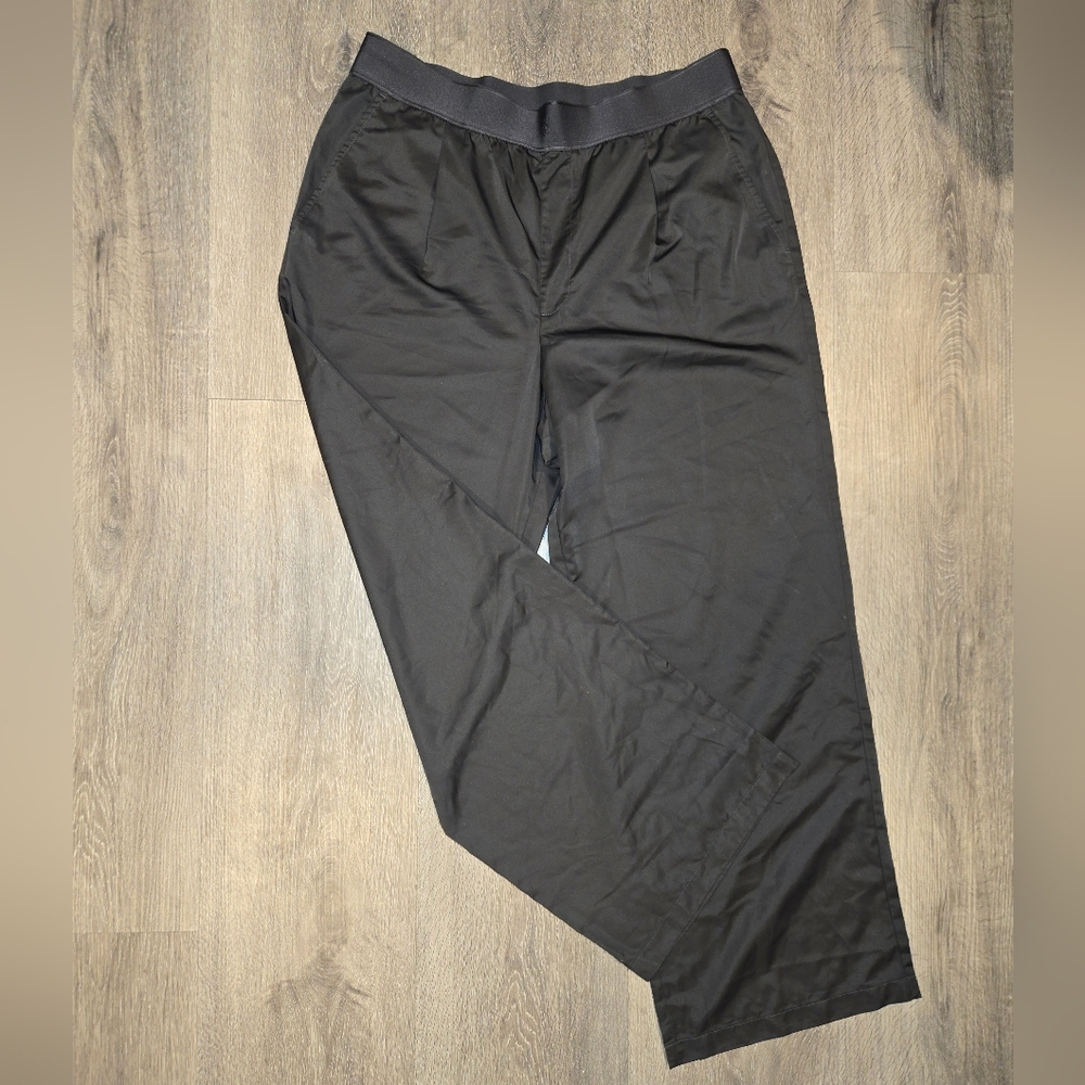 Victoria's Secret Lux glossy sport wide leg pants, Victoria's Secrets Pants